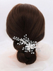 Hochzeit Kopfbedeckung Kopfbedeckung Handgemachte Haarnadel Blätter Flora Metall Brauthaar Zubehör