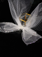 Hochzeit Kopfbedeckungen Kopfbedeckung Mehrschichtige Haarschmuck für die Braut