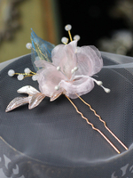 Hochzeit Kopfbedeckungen Kopfbedeckung Metall Rosa Haar Zubehör für die Braut