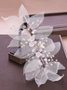 Hochzeit Kopfbedeckungen Kopfbedeckungen Blume Metall Braut Haarschmuck
