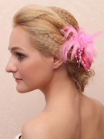 Hochzeit Kopfschmuck Feder Braut Haarschmuck