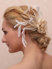 Hochzeit Kopfschmuck Feder Braut Haarschmuck