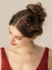 Hochzeit Kopfschmuck Headwear Ohrringe Metall Braut Haarschmuck