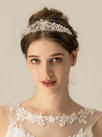 Hochzeit Kopfschmuck Headwear Pearl Metal Haarschmuck für die Braut