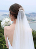 Hochzeit Kopfschmuck Kamm Blatt Metall Braut Haarschmuck