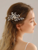 Hochzeit Kopfschmuck Kamm Metall Braut Haarschmuck
