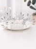 Hochzeit Kopfschmuck Kamm Metall Perle Braut Haarschmuck