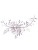 Hochzeit Kopfschmuck Kopfbedeckung Blatt Metall Braut Haarschmuck