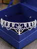 Hochzeit Kopfschmuck Kopfbedeckung Krone Zubehör Diamant-Brauthaar-Zusätze