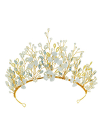 Hochzeit Kopfschmuck Ohrringe Tiara überzogene Braut Haarschmuck