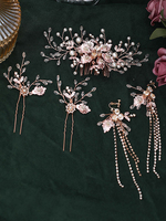Hochzeit Kopfschmuck Strass Metall Brauthaar Zubehör Handbuch Hochzeitsfeier