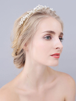 Hochzeit Kopfschmuck Tiara Metall Braut Haarschmuck