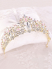 Hochzeit Kopfschmuck Tiara Metall Braut Haarschmuck