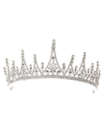 Hochzeit Kopfschmuck Tiara Metall Haarschmuck für die Braut