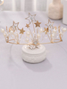 Hochzeit Kopfschmuck Tiara Strass Metall Braut Haarschmuck