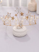 Hochzeit Kopfschmuck Tiara Strass Metall Braut Haarschmuck