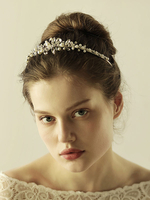 Hochzeit Kopfschmuck Zubehör Blume Metall Haarschmuck für die Braut
