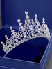 Hochzeit Kopfschmuck Zubehör Crown Kopfbedeckung Diamant Brauthaar-Zusätze