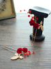 Hochzeit Kopfschmuck Zubehör Haarnadel Headwear Metall Braut Haarschmuck