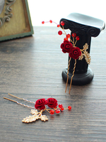 Hochzeit Kopfschmuck Zubehör Haarnadel Headwear Metall Braut Haarschmuck
