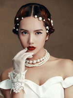 Hochzeit Kopfschmuck Zubehör Pearl Metal Haarschmuck für die Braut