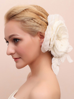 Hochzeit Kopftuch Twill Brauthaar-Zusätze