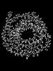 Hochzeit Kristall Kopfschmuck Strass Transparent Lange Braut Haarschmuck
