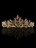 Hochzeit Krone Gold Princess Tiara Braut Kopfschmuck Strass Royal Haarschmuck