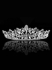 Hochzeit Krone Tiara Princess Silber Braut Kopfschmuck Strass Royal Haarschmuck