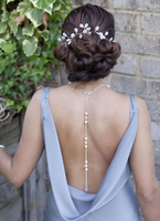 Hochzeit Kulisse Halskette Bridal Beach Strand White Vintage Perlenkette