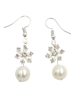 Hochzeit Ohrringe Perlen Brautschmuck