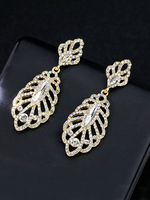 Hochzeit Ohrringe Strass Brautschmuck