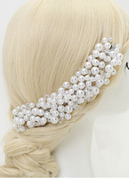 Hochzeit Perlen Tiara Braut Kopfbedeckungen (22 Cm X 4;8 X 2;2 Cm)