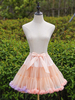 Hochzeit Petticoat für Bräute Great Tulle Pink Front Bow Half Slip Petticoat