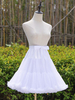 Hochzeit Petticoat für Bräute Qualität zweistufiger Tüll Half Slip Petticoat