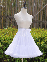 Hochzeit Petticoat für Bräute Qualität zweistufiger Tüll Half Slip Petticoat