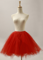 Hochzeit Petticoat in Rot