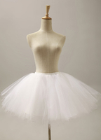 Hochzeit Petticoat in Weiß