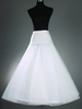 Hochzeit Petticoat Polyester A-Linie in Weiß