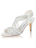 Hochzeit Sandalen Strass Peep Toe Brautschuhe