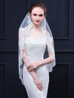 Hochzeit Schleierkamm Oval Ecru Weiß Tüll Spitze Applique Einreihige Braut Zubehör