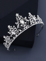 Hochzeit Splitter Kopfbedeckungen Diamant Metall Krone Braut Haar Accessoires