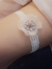 Hochzeit Strumpfband Sexy Lace Strass