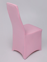 Hochzeit Stuhl Cover in Rosa