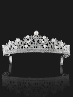 Hochzeit Tiara Krone Kopfschmuck Prinzessin Royal Hochzeit Haarschmuck