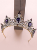 Hochzeit Tiara Krone Royal Barock Headpieces Strass Braut Haarschmuck