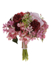 Hochzeits-Blumen-fantastische Hand gebundene Form-Seidenblume