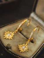 Hochzeits-Ohrringe Strass Unisex versilbert durchbohrt Hochzeitsschmuck gem