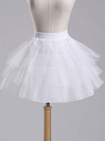 Hochzeits-Petticoat für Bräute Schöner Polyester-Blumenmädchen-Beleg