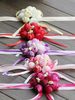 Hochzeitsblumen 2021 Handgelenk Blumen Kunstblumen mit Schnüren Bouquet